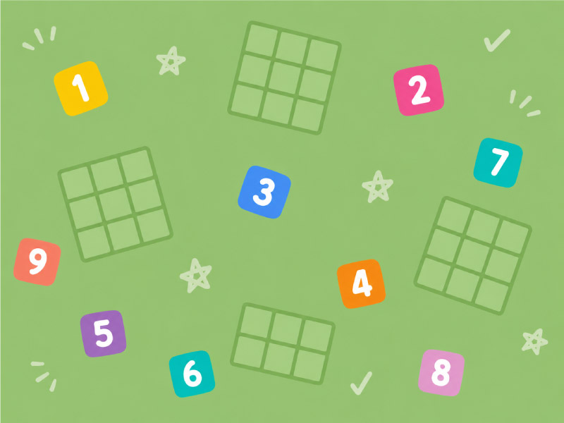Sudoku for kids printable pack for kids