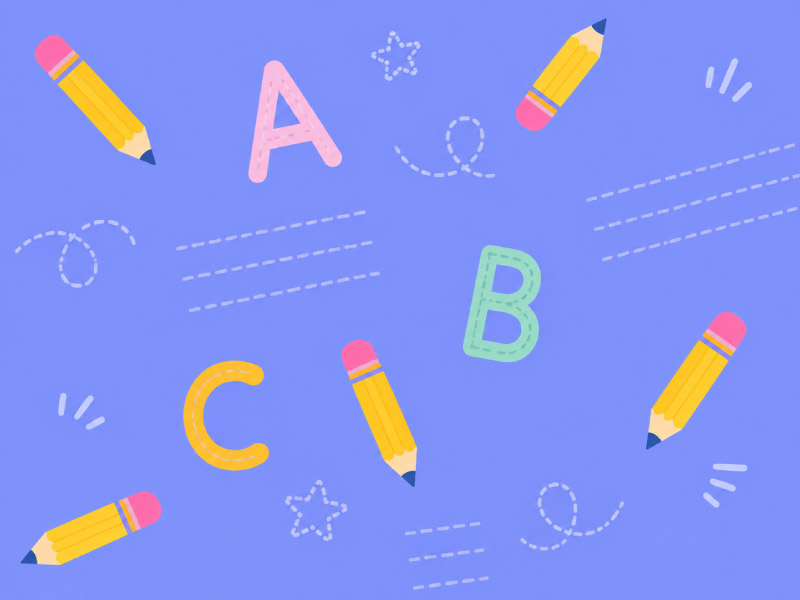 Writing practice printable pack for kids
