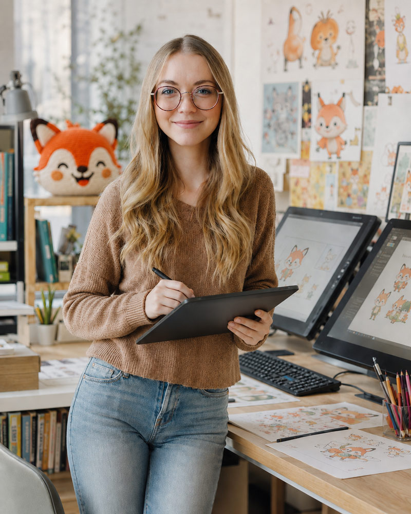 Poppy Sketchwood, Illustrator at Kiddalou